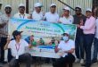 Jio employees spread the message of cleanliness in the state.
