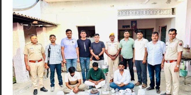 Government doctor was supplying MD drugs, 3 arrested: 1 accused learned to make drugs from YouTube, returned from Bengaluru and set up a factory in the village