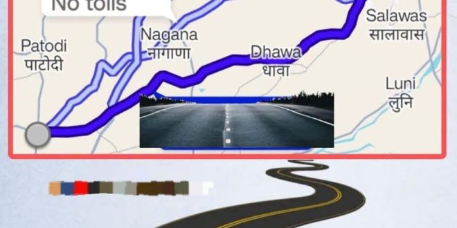 A proposal of Rs 2130 crore has been sent to the Centre for the Jodhpur-Pachpadra four-lane road, which will be constructed in two phases.